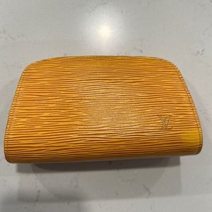 LOUIS VUITTON EPI YELLOW COSMETIC